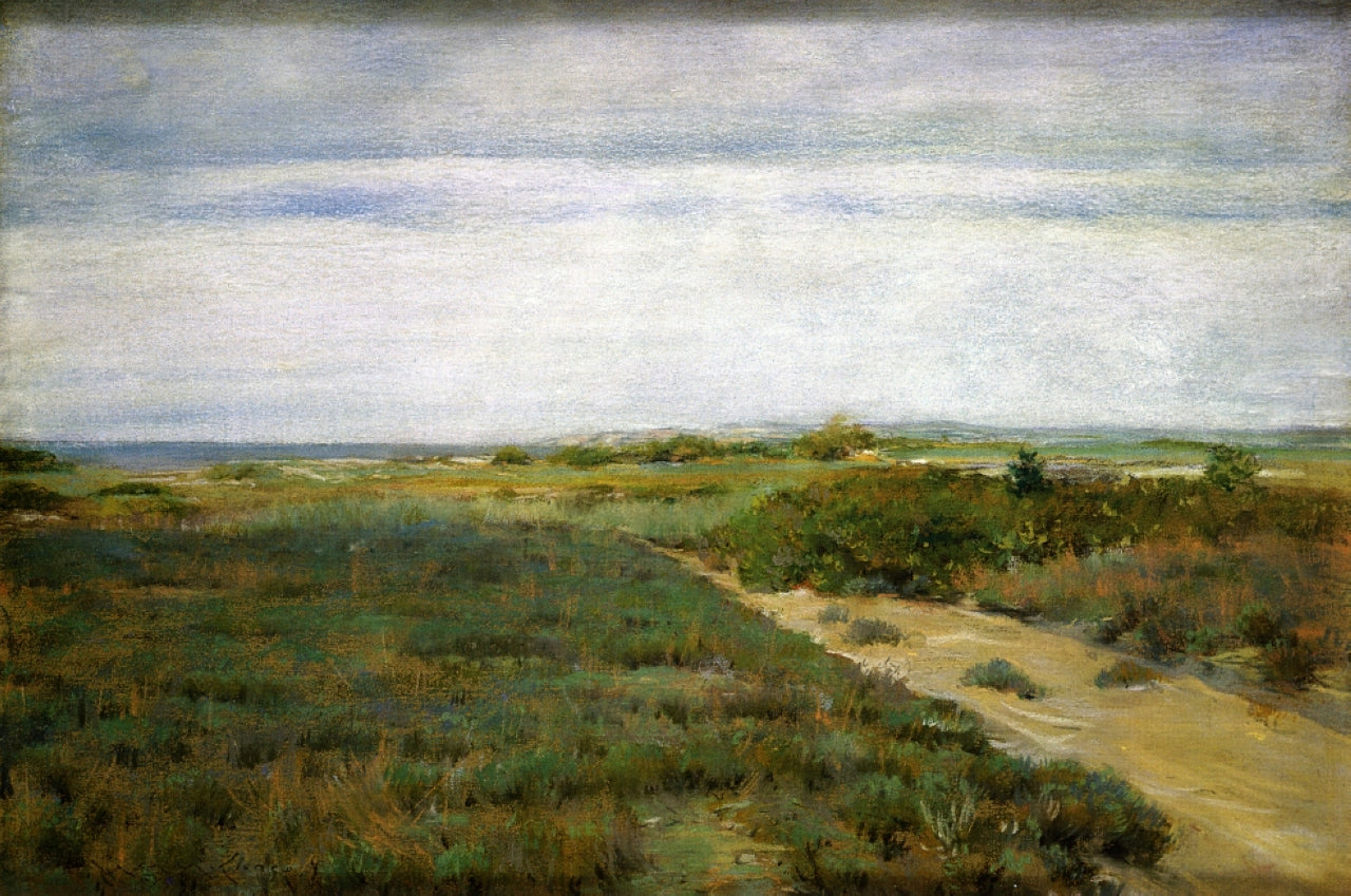 William Merritt Chase Near the Sea (aka Shinnecock) 1895 Fine Art Print