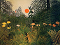 Henri Rousseau Black Man Attacked by a Jaguar 1910 Fine Art Print
