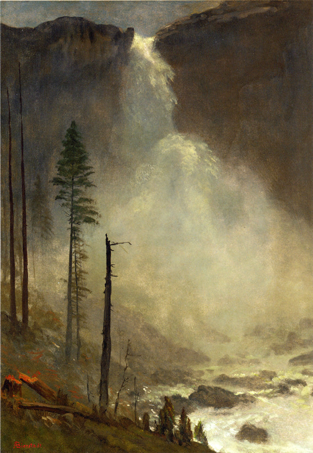 Albert Bierstadt Nevada Falls 1873 Fine Art Print