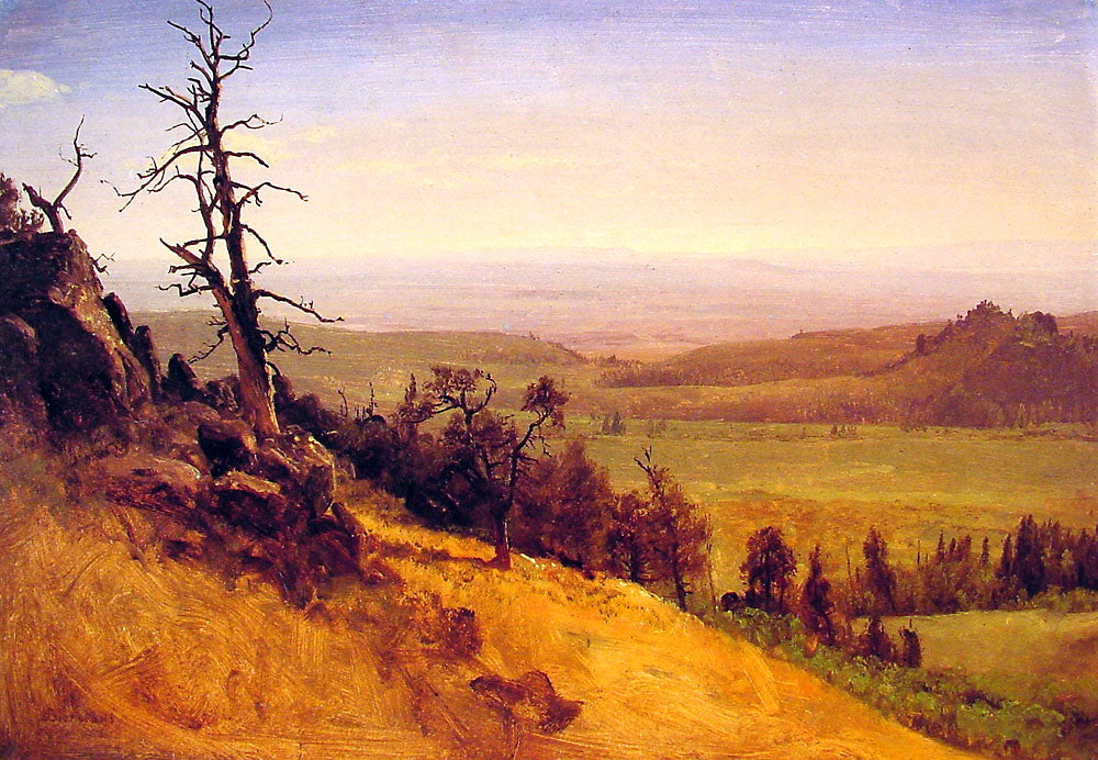 Albert Bierstadt Newbraska Wasatch Mountains 1859 Fine Art Print