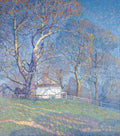 {{ product_title }} Fine Art Print | {{ product_vendor }} Jakero77 Newell Convers Wyeth Buttonwood Farm 1920 Homestead Trees Fine Art Print Art Print  Jakero77
