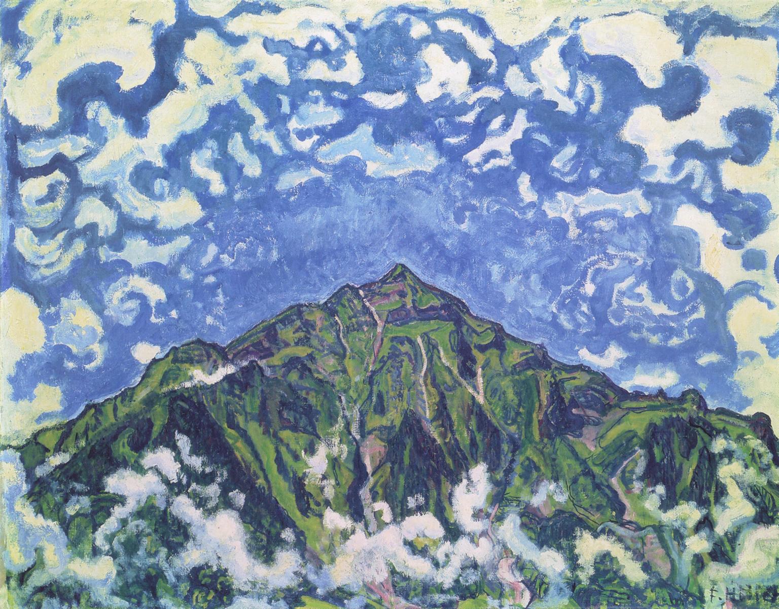 Ferdinand Hodler Niesen 1910 Fine Art Print