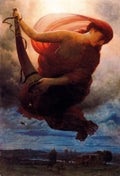 Arnold Böcklin Night 1895 Fine Art Print