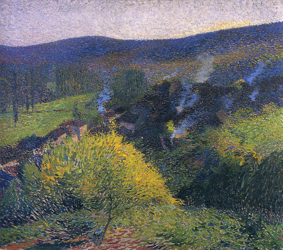 Henri Martin Night at the Chaumier 1906 Fine Art Print
