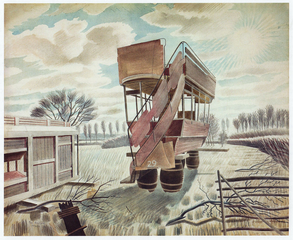 Eric Ravilious No. 29 Bus 1934 Fine Art Print
