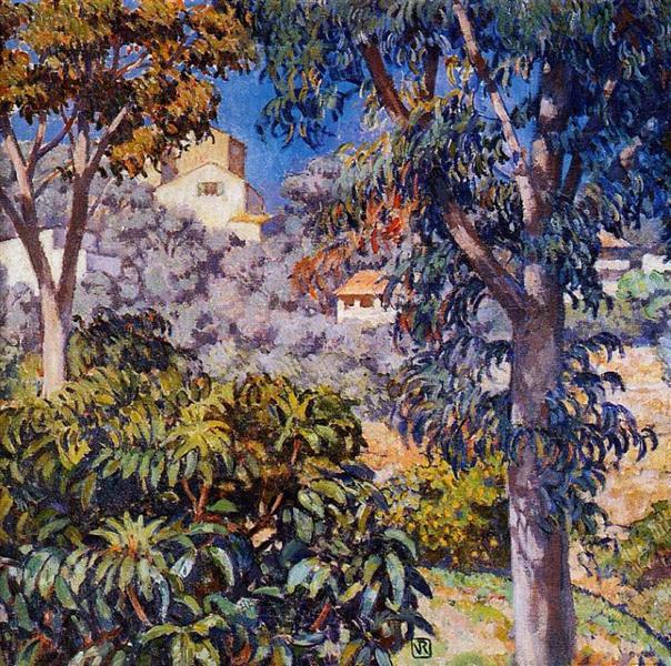 Theo van Rysselberghe Noon Landscape 1921 Fine Art Print