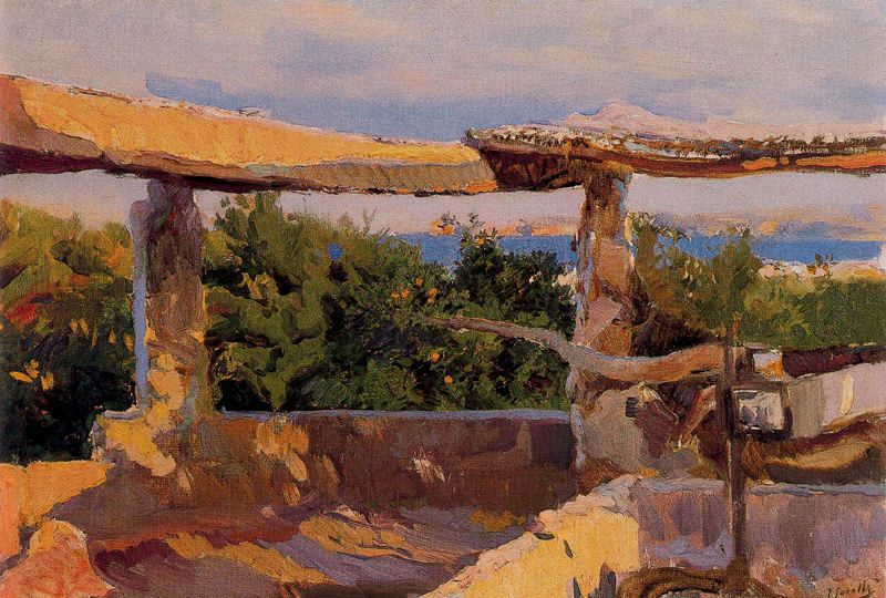 Joaquín Sorolla Noria, Jávea 1900 Fine Art Print