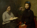 Henri Fantin-Latour The Reading 1870 Fine Art Print