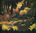 Henri Rousseau The Lion Hunter 1910 Fine Art Print