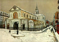 Maurice Utrillo Notre-Dame de Clignantcourt 1915 Fine Art Print