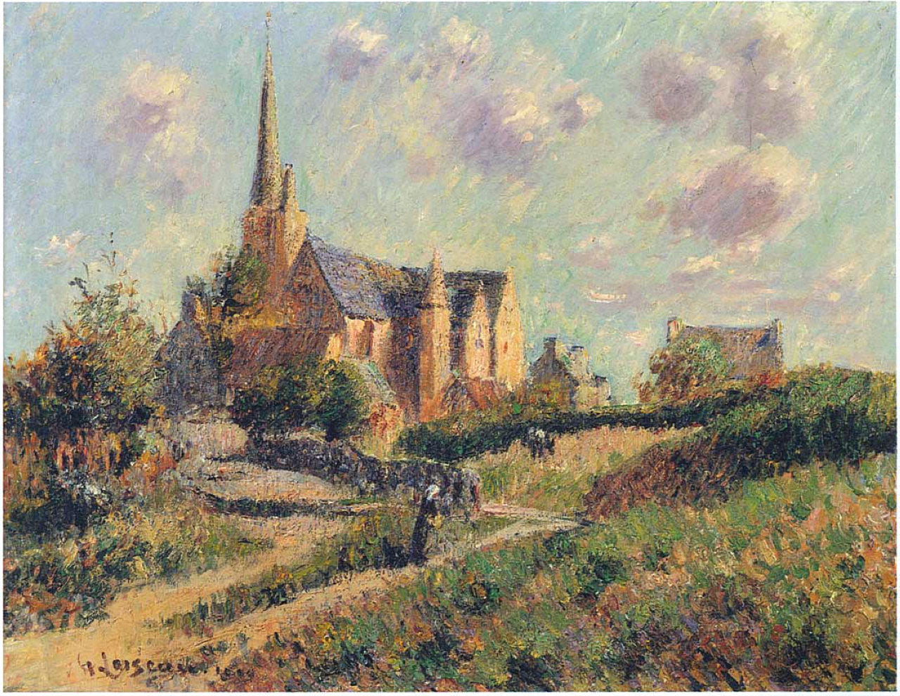 Gustave Loiseau Notre Dame de la Clarte 1909 Fine Art Print