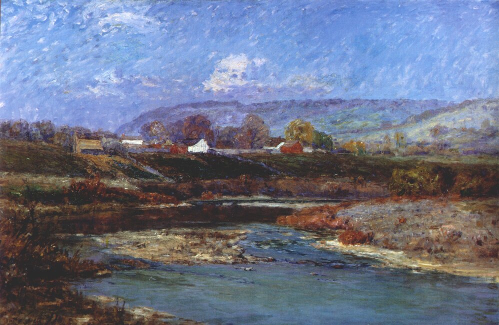 T. C. Steele November Morning 1904 Fine Art Print