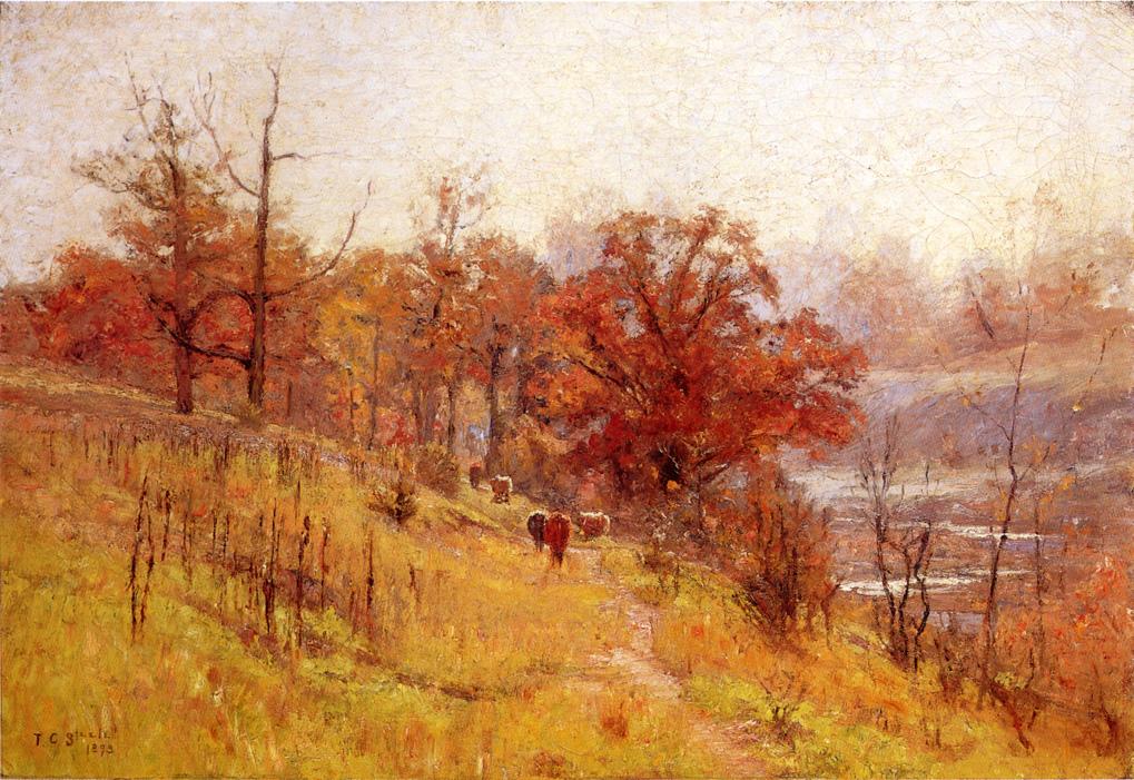 T. C. Steele November's Harmony 1893 Fine Art Print