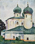 Pyotr Konchalovsky Novgorod. Anthony the Roman. 1925 Fine Art Print