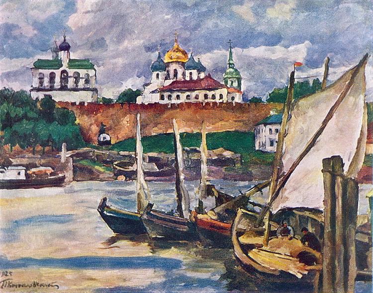 Pyotr Konchalovsky Novgorod. Detinets. 1925 Fine Art Print