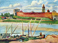 Pyotr Konchalovsky Novgorod Kremlin (Detinets) 1925 Fine Art Print