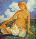 Ilya Mashkov Nude 1944 Fine Art Print