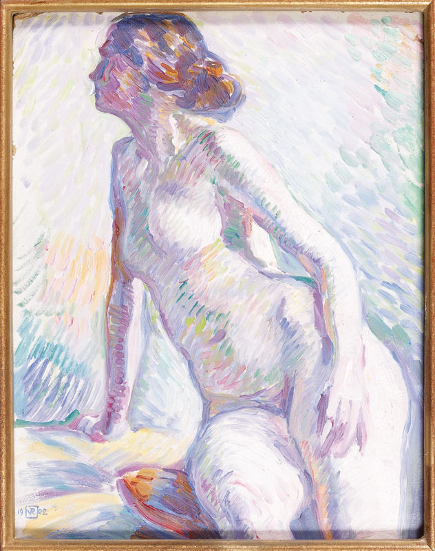 Theo van Rysselberghe Nude 1902 Fine Art Print