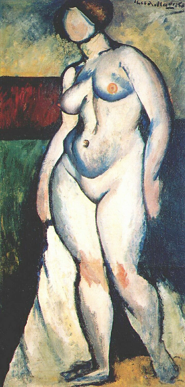 Ilya Mashkov Nude 1915 Fine Art Print