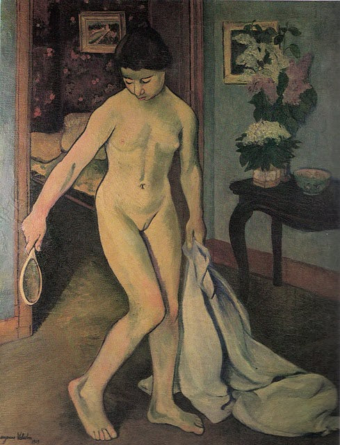 Suzanne Valadon Nude at the Mirror 1909 Fine Art Print