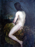 Wilhelm Kotarbinski Nude in the Reeds 1900 Fine Art Print