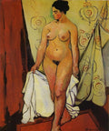 Suzanne Valadon Nude Woman with Drapery 1919 Fine Art Print