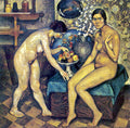 Ilya Mashkov Nudes in the Studio 1916 Fine Art Print
