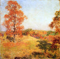 Willard Metcalf Nut Gathering 1922 Fine Art Print