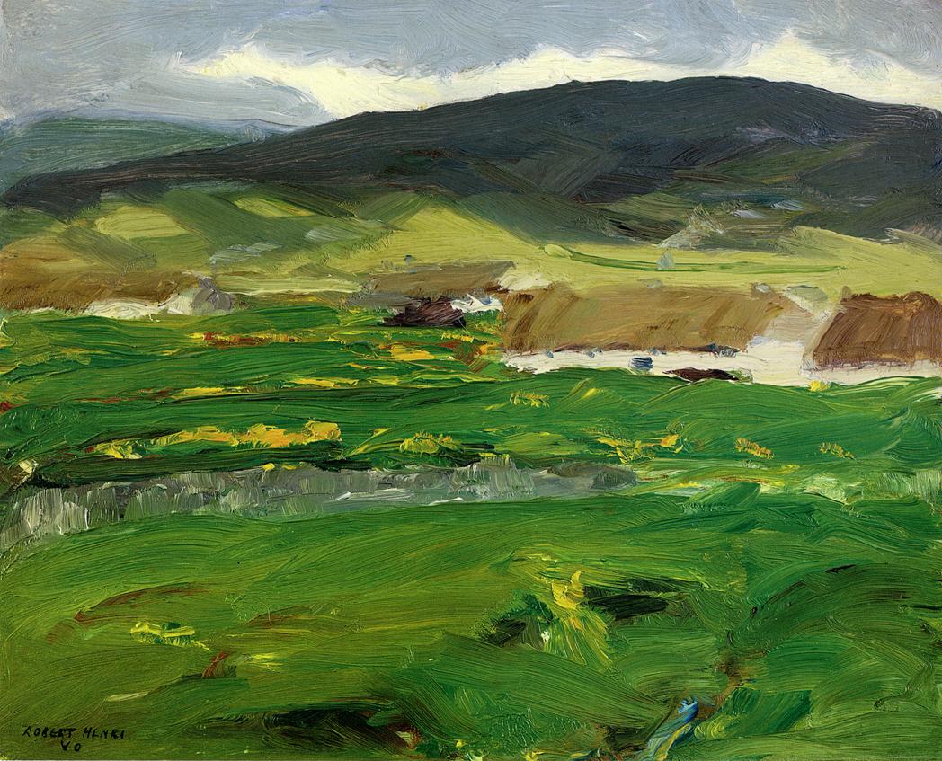 Robert Henri O'Malley Home (Achill Island, County Mayo, Ireland) 1913 Fine Art Print