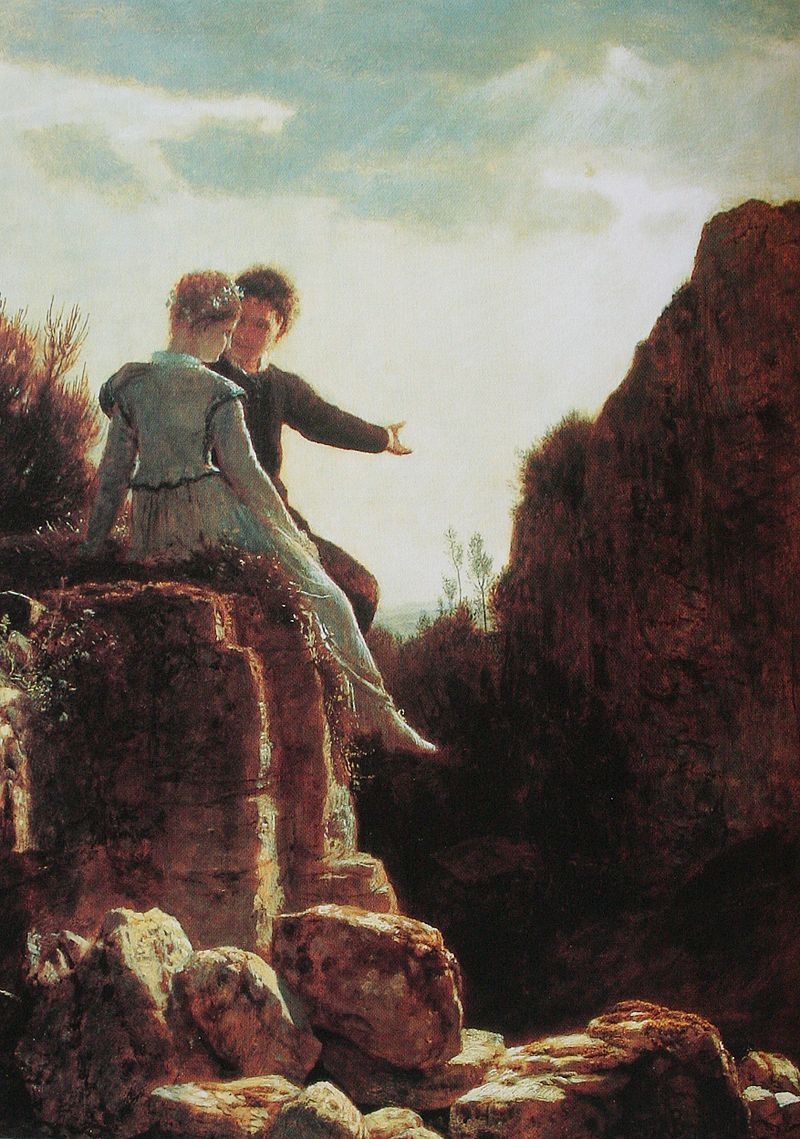 Arnold Böcklin Honeymoon 1890 Fine Art Print