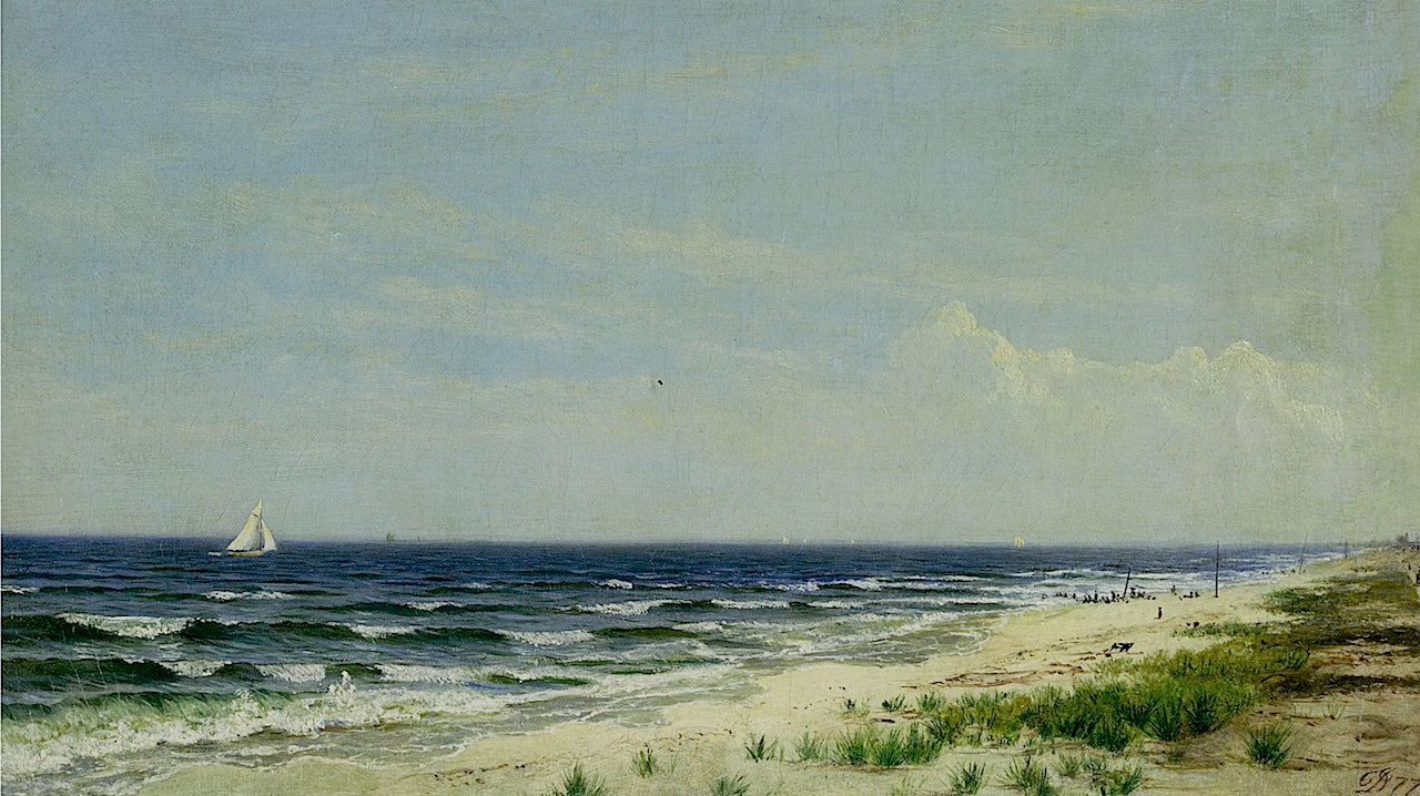 David Johnson Ocean Beach, NJ 1877 Fine Art Print
