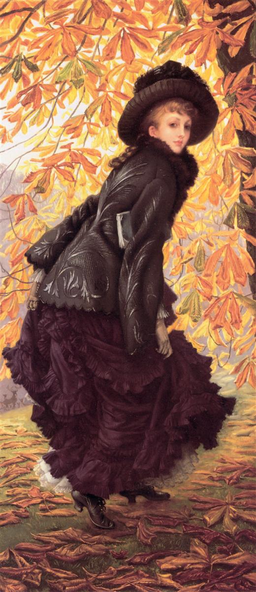 James Tissot October 1878 Fine Art Print