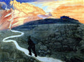 Marianne von Werefkin Untitled 1909 Mountains Fine Art Print
