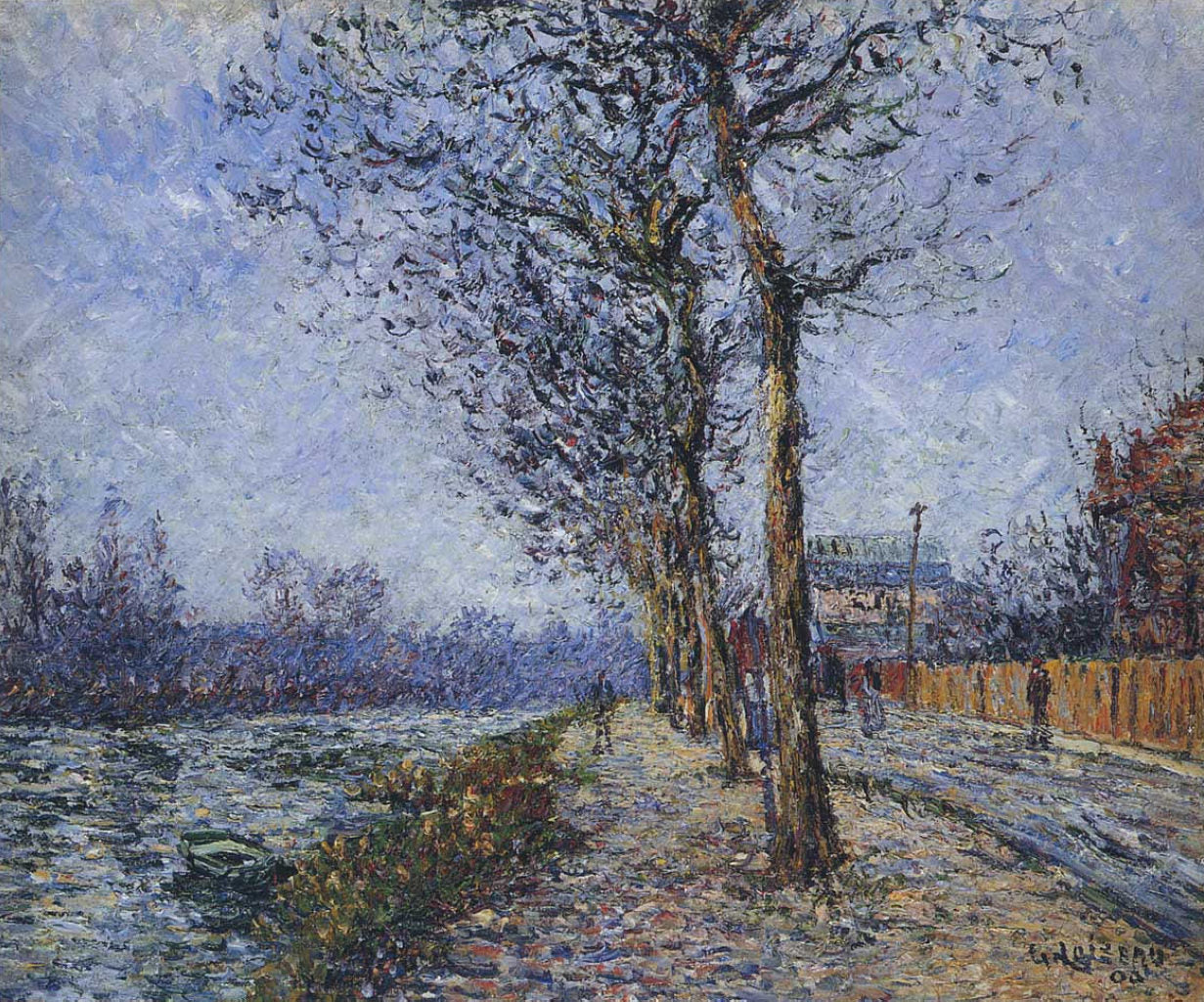 Gustave Loiseau Oise at Pontoise 1900 Fine Art Print
