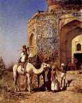 Edwin Lord Weeks Old Blue Tiled Mosque, Outside of Delhi, India 1883 Fine Art Print