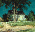 Willard Metcalf Old Homestead Connecticut 1914 Fine Art Print