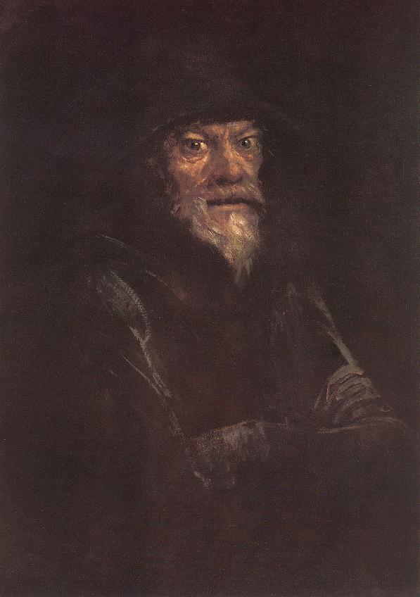 Laszlo Mednyanszky Old Man 1897 Fine Art Print
