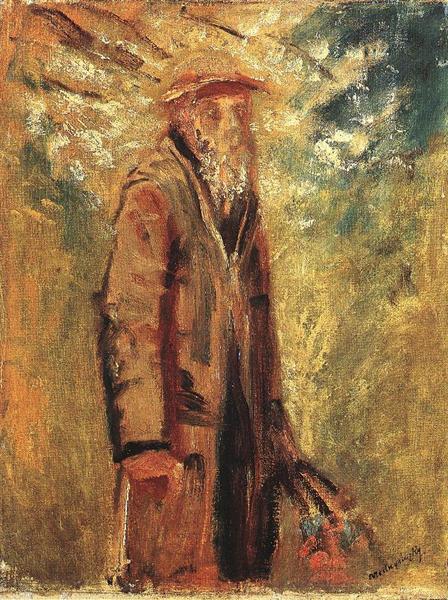 Laszlo Mednyanszky Old Man 1918 Fine Art Print