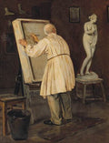 Mikhail Nesterov Old Painter 1884 Fine Art Print