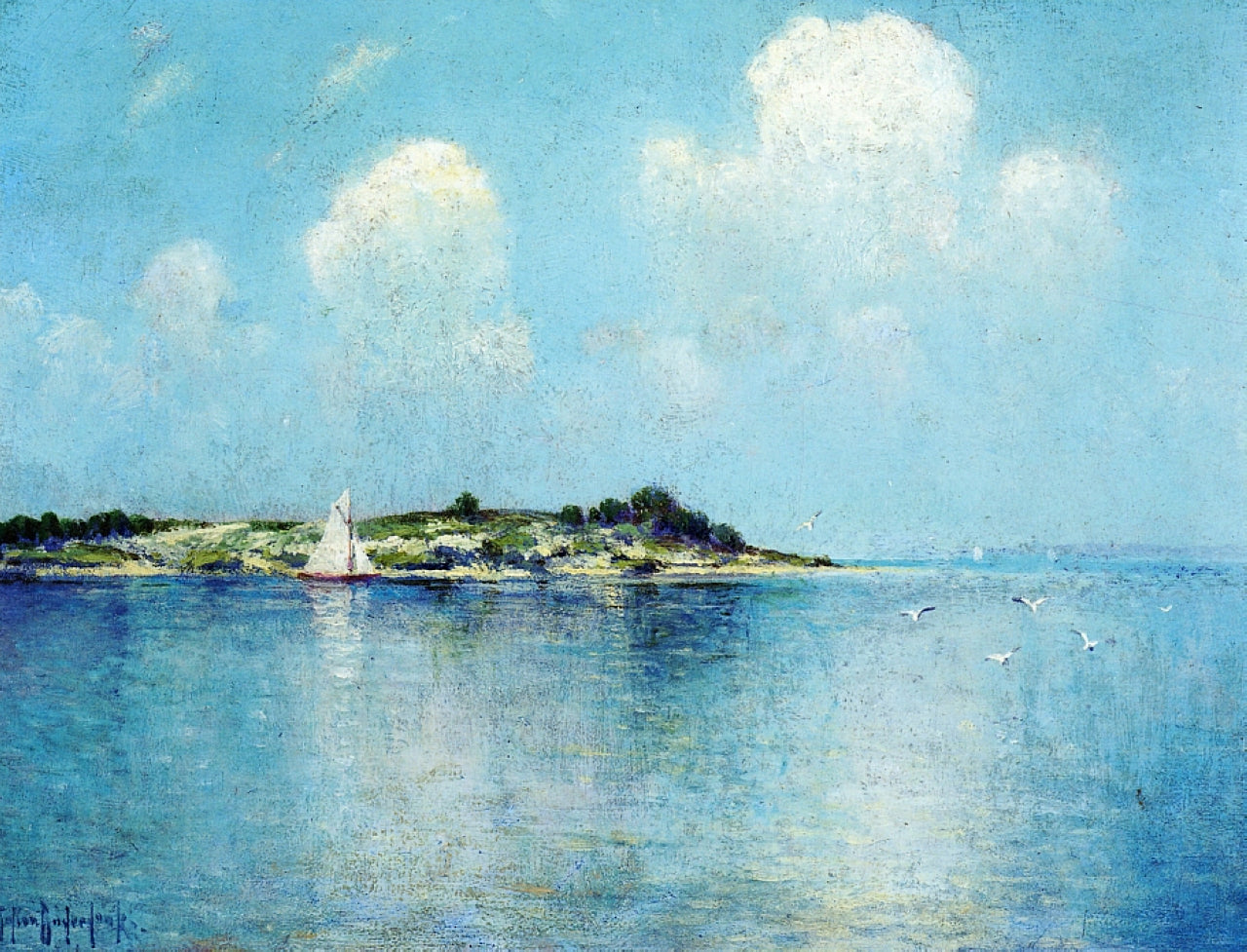 Robert Julian Onderdonk On Long Island Sound near Shelter Island 1905 Fine Art Print
