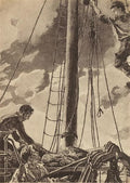 Pyotr Konchalovsky On the Deck of the Trawler 1896 Fine Art Print