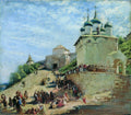 Konstantin Makovsky On the square in Ivanovo Congress Nizhny Novgorod Kremlin 1890 Fine Art Print