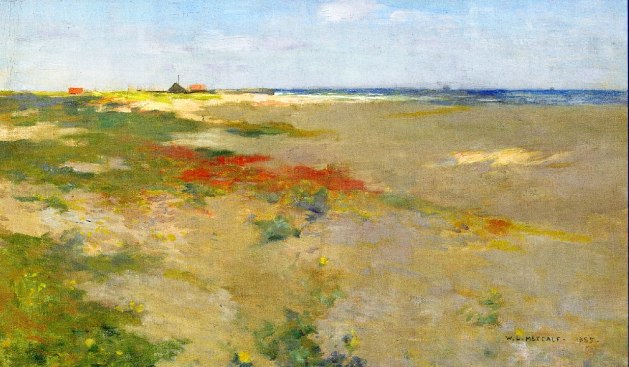 Willard Metcalf On the Suffolk Coast 1885 Fine Art Print