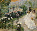 John Henry Twachtman On the Terrace 1897 Fine Art Print
