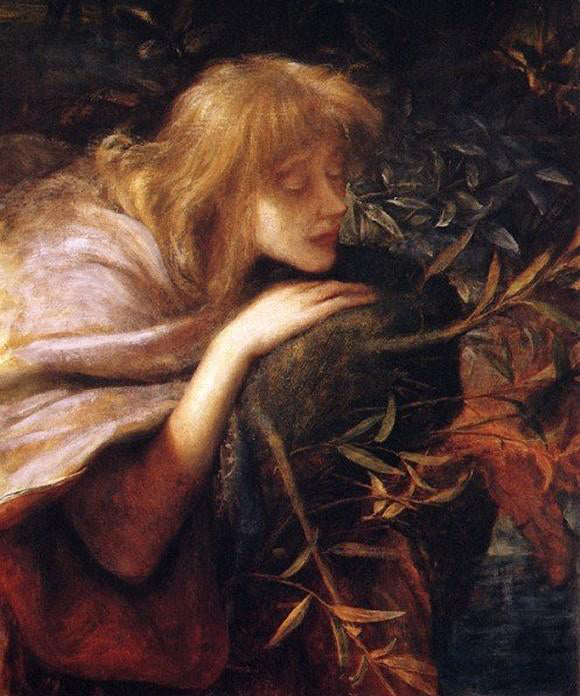 George Frederick Watts Ophelia 1864 Fine Art Print