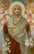 William-Adolphe Bouguereau Ora Pro Nobis 1903 Fine Art Print