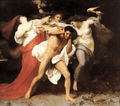 William-Adolphe Bouguereau Orestes Pursued by the Furies 1862 Fine Art Print