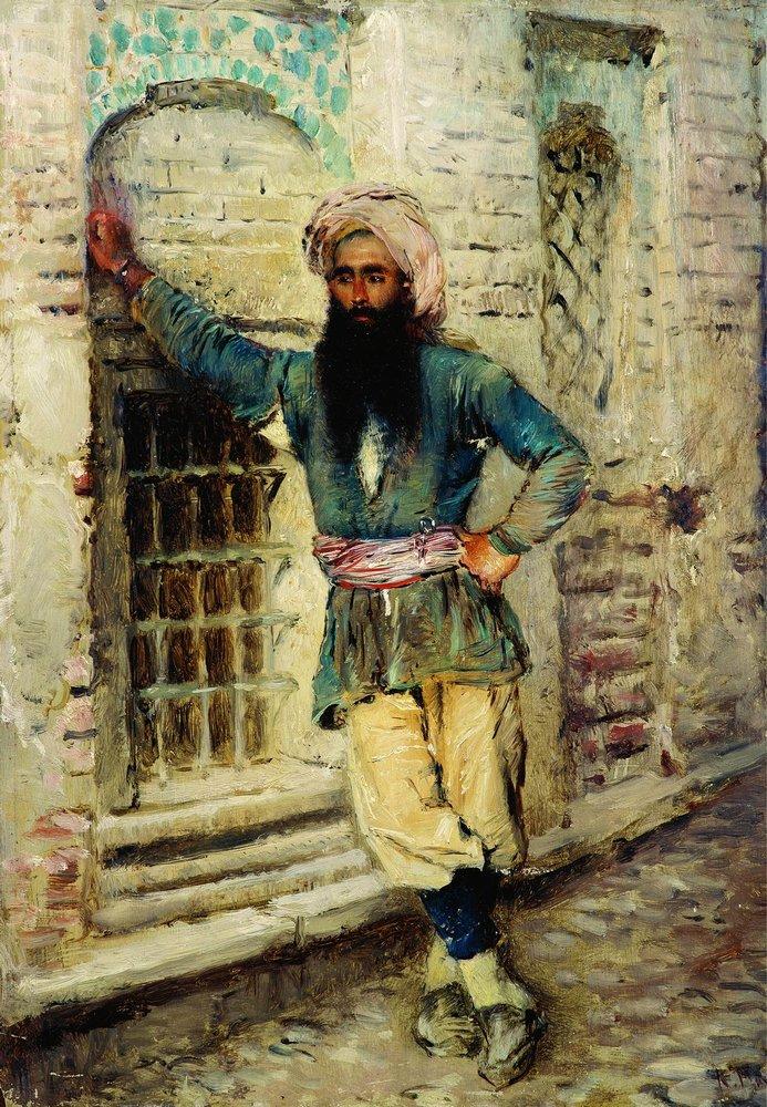 Konstantin Makovsky Oriental Motif 1870 Fine Art Print