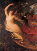 George Frederick Watts Orlando Pursuing the Fata Morgana 1846-1848 Fine Art Print