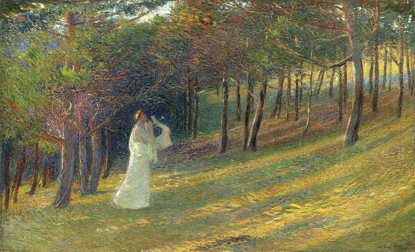 Henri Martin Orpheus in a Wood 1895 Fine Art Print